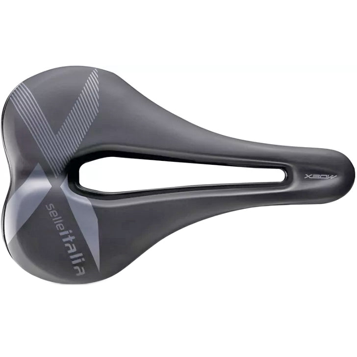 X-Bow Superflow Saddle, S3, Soft-Tek, FeC, Black