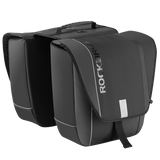 Super 30-Litre Bicycle Saddlebags in Black