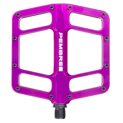 D3A Platform Pedals, Large, Purple