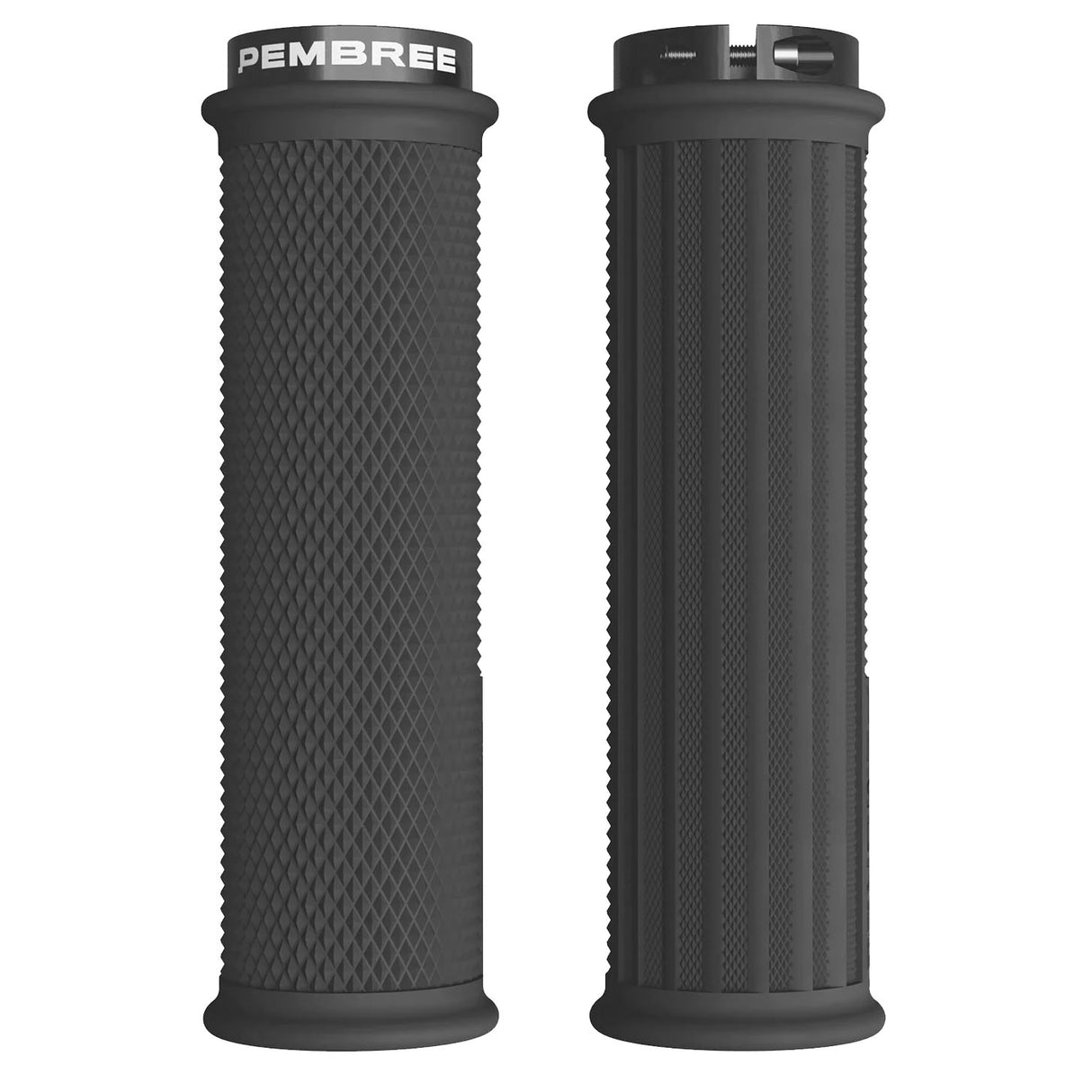 GCS Lock-On Grip, Large, Black, Black