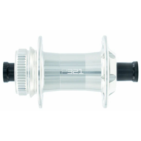 RG3 Road Center Lock Front Hub, 28h, 12x100, Silver