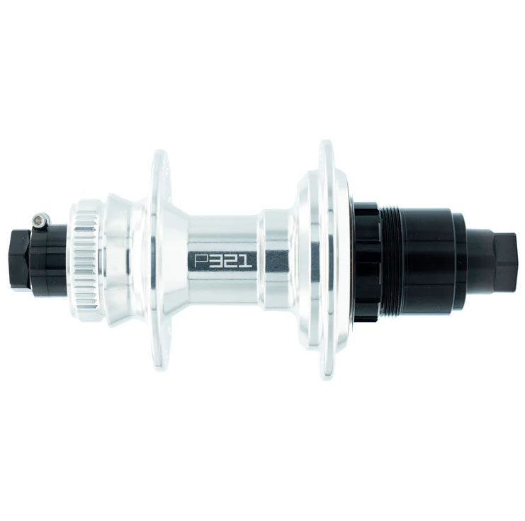 RG3 Road XDR Center Lock Rear Hub, 28h, 12x142, Silver
