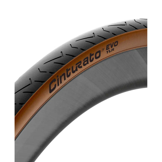 Pirelli Cinturato EVO TLR Tire - 700 x 32 Tubeless Folding Classic Tan TechWall+Road SmartEvo AS