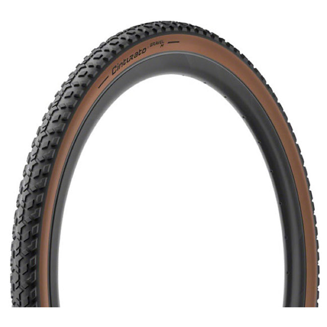 Pirelli Cinturato Gravel M Tire - 700 x 50 Tubeless Folding Classic Tan