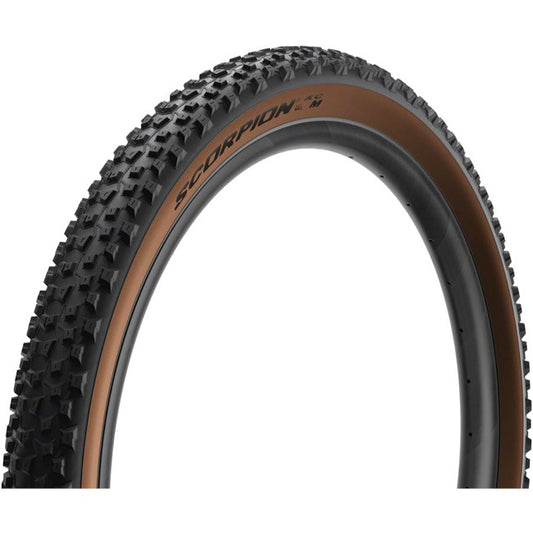 Pirelli Scorpion XC M Tire - 29 x 2.4 Tubeless Folding Classic Tan ProWall SmartGrip