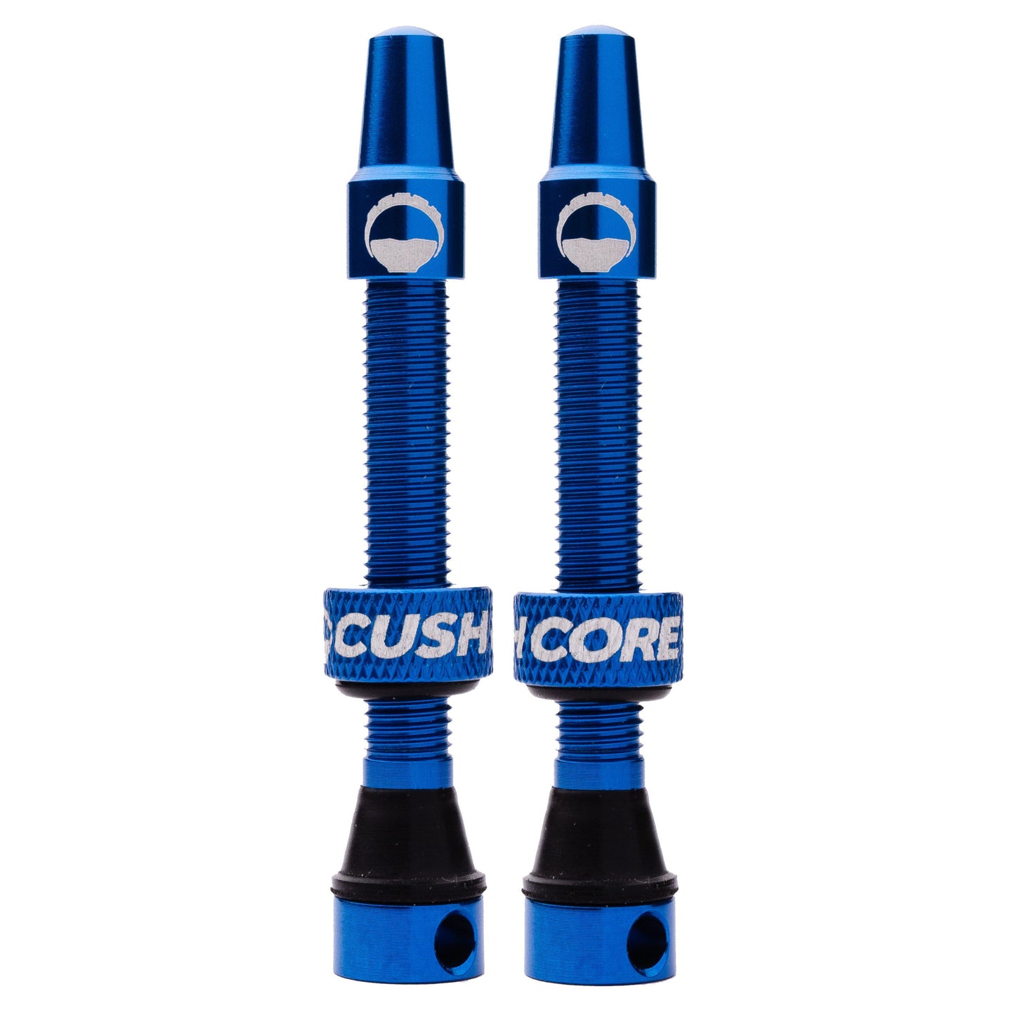 CushCore Tubeless Presta Valve Set - 55mm Blue