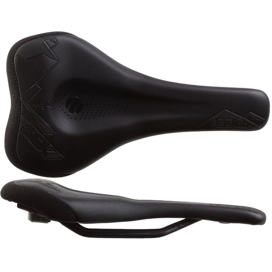 SQlab 60X Active S-tube Rail 130* Saddle Black