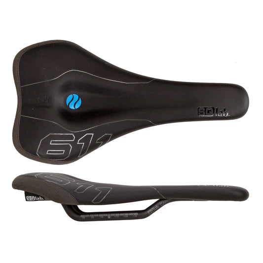 SQlab 611 Ergowave carbon rail 140* saddle blk