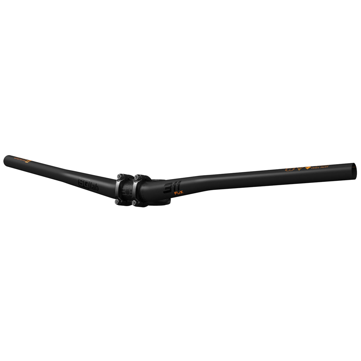 311 FL-X Carbon Riser Bar, (31.8) 30mm/740mm - Black
