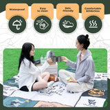 Qunature Picnic Blanket for 6-8 People