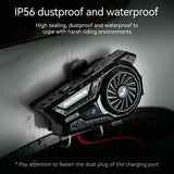 R1 Motorcycle Bluetooth Communication System Headset Helmet Speakers