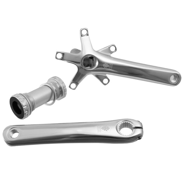Lobo Crank Arms and BB, 110/74, 170 - Silver
