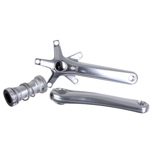 Lobo Crank Arms and BB, 110/74, 175 - Silver