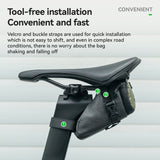 Sustainable Eco-Friendly Bike Rear Saddle Bag 0.2L