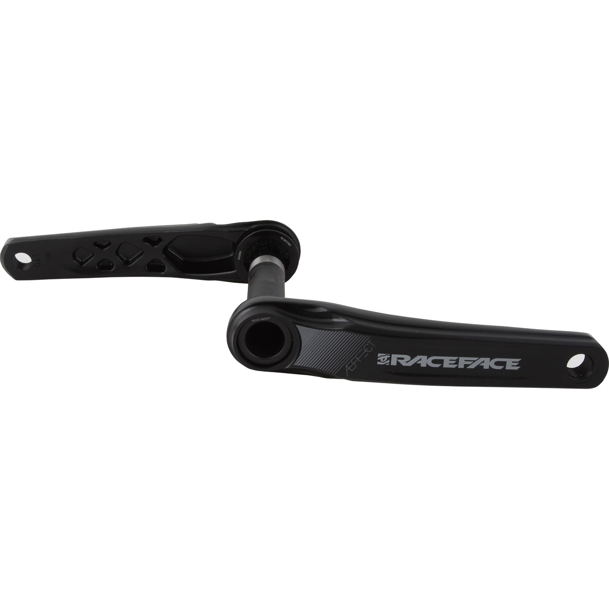 Aeffect Crank Arms (No BB), 165mm Black