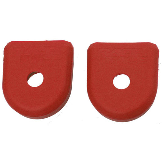 RaceFace Crank Boots: For Alloy Cranks 2-Pack Red