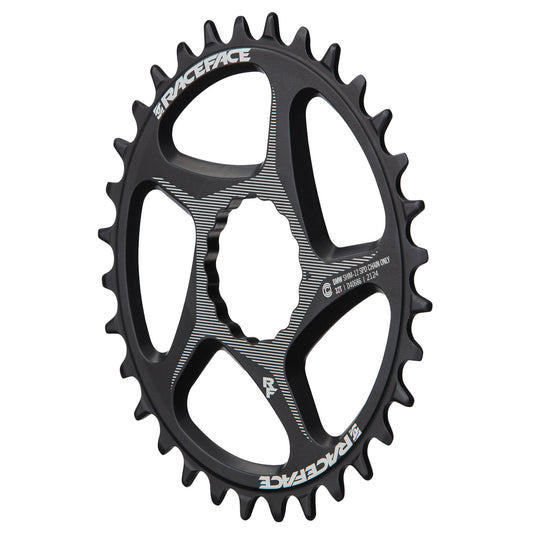 RaceFace Direct Mount Wide Chainring - 30t DM CINCH For Shimano 12-Speed HG+ Compatible Chain BLK