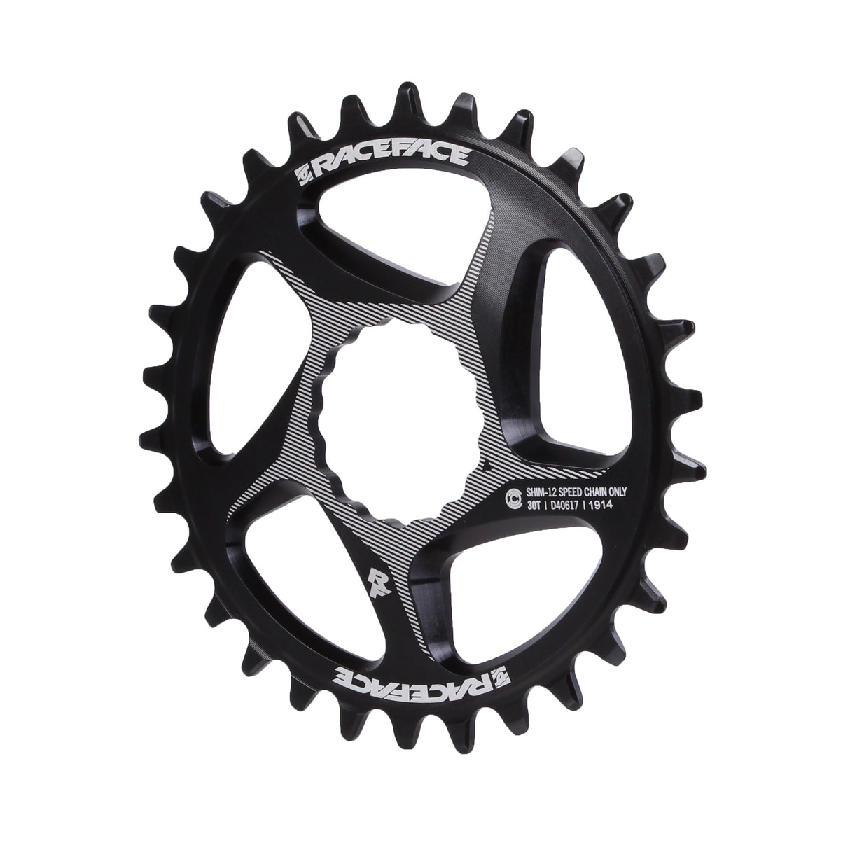 Cinch Direct Mount 12sp Chainring, 30T, Black