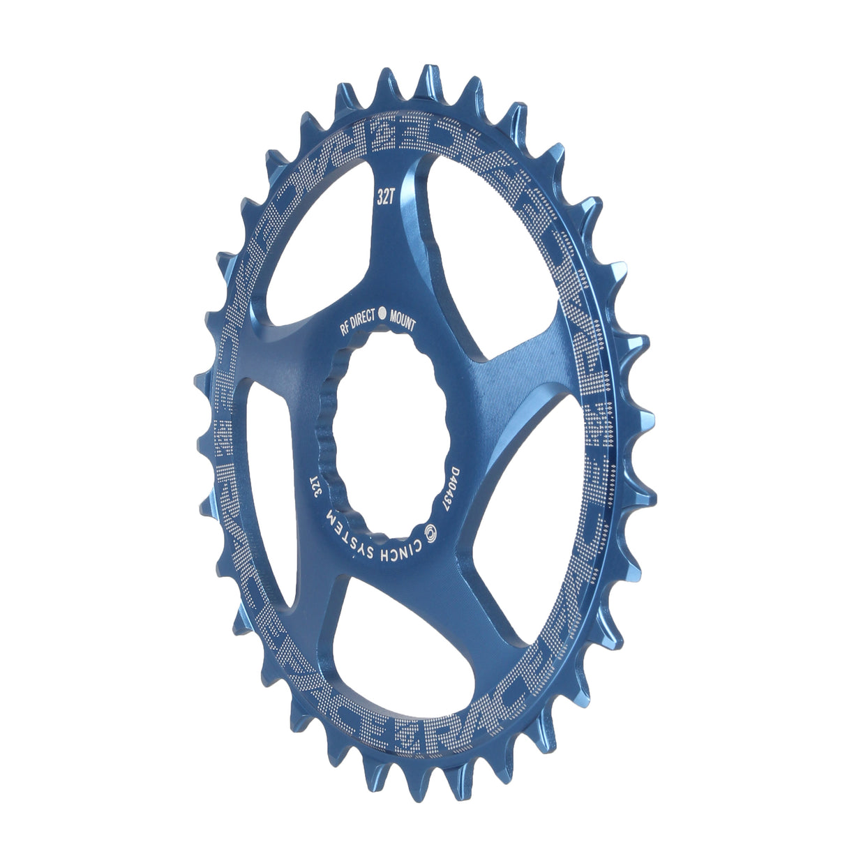 Cinch Direct Mount Chainring, 32T, Blue
