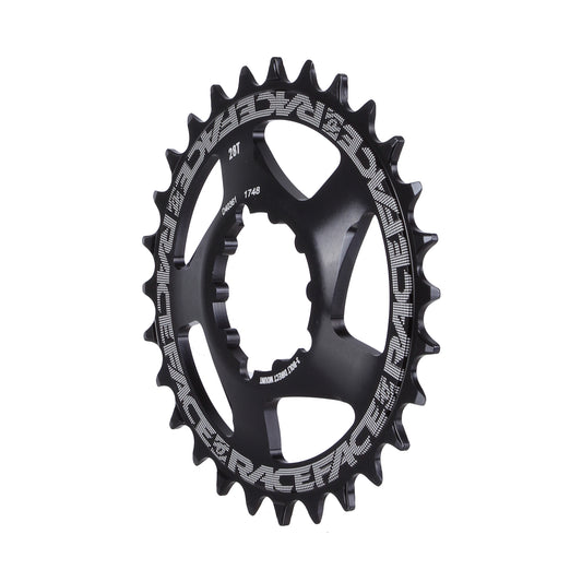 RaceFace Narrow Wide Chainring: Direct Mount 3-Bolt Compatible 28t Black