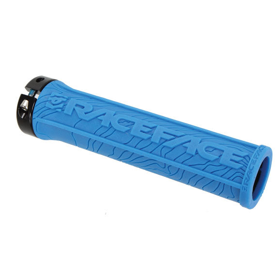 RaceFace Half Nelson Grips - Blue Lock-On