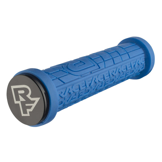 RaceFace Grippler Grips - Blue Lock-On 30mm