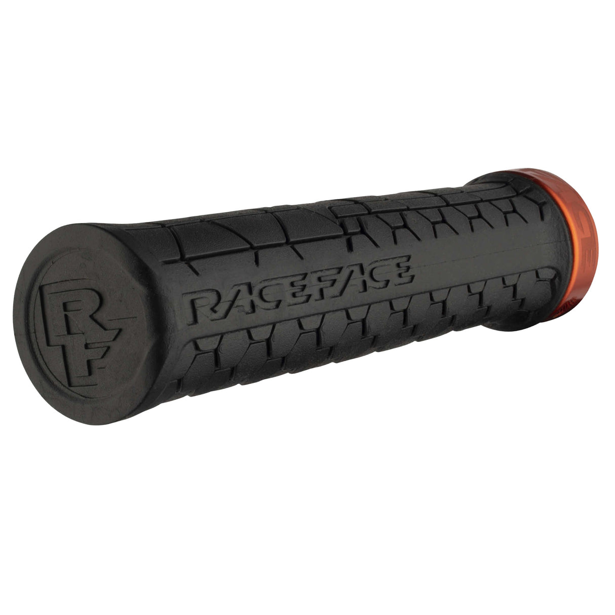 Getta Grip Lock-On Grips, 33mm, Black/Orange