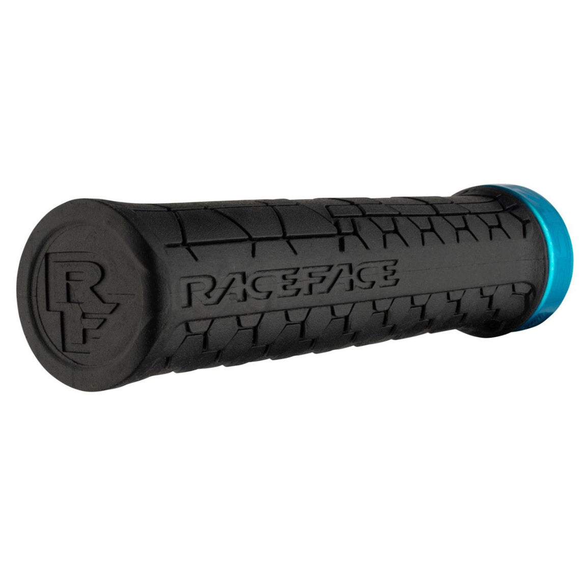 Getta Grip Lock-On Grips, 30mm, Black/Turquoise