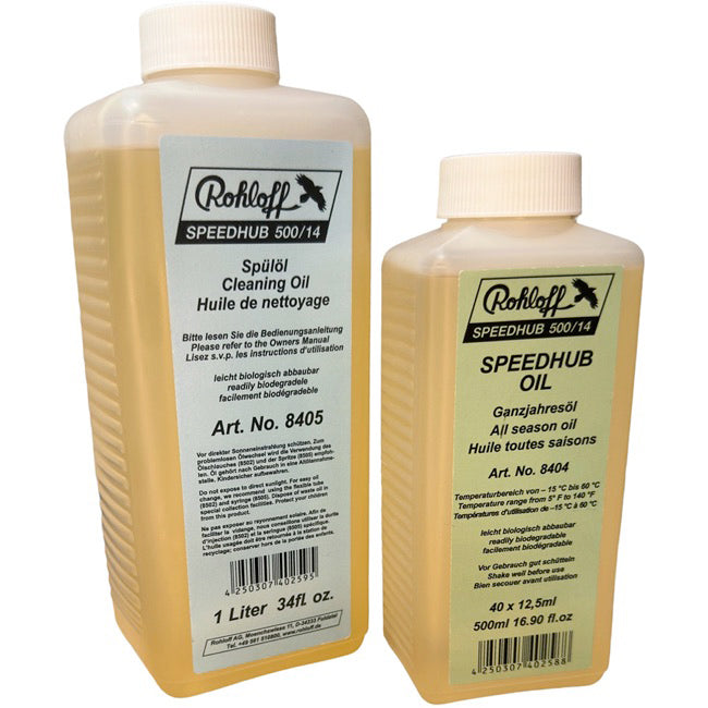 Speedhub All Weather & Cleaning Oil, 1x1000/1x500ml