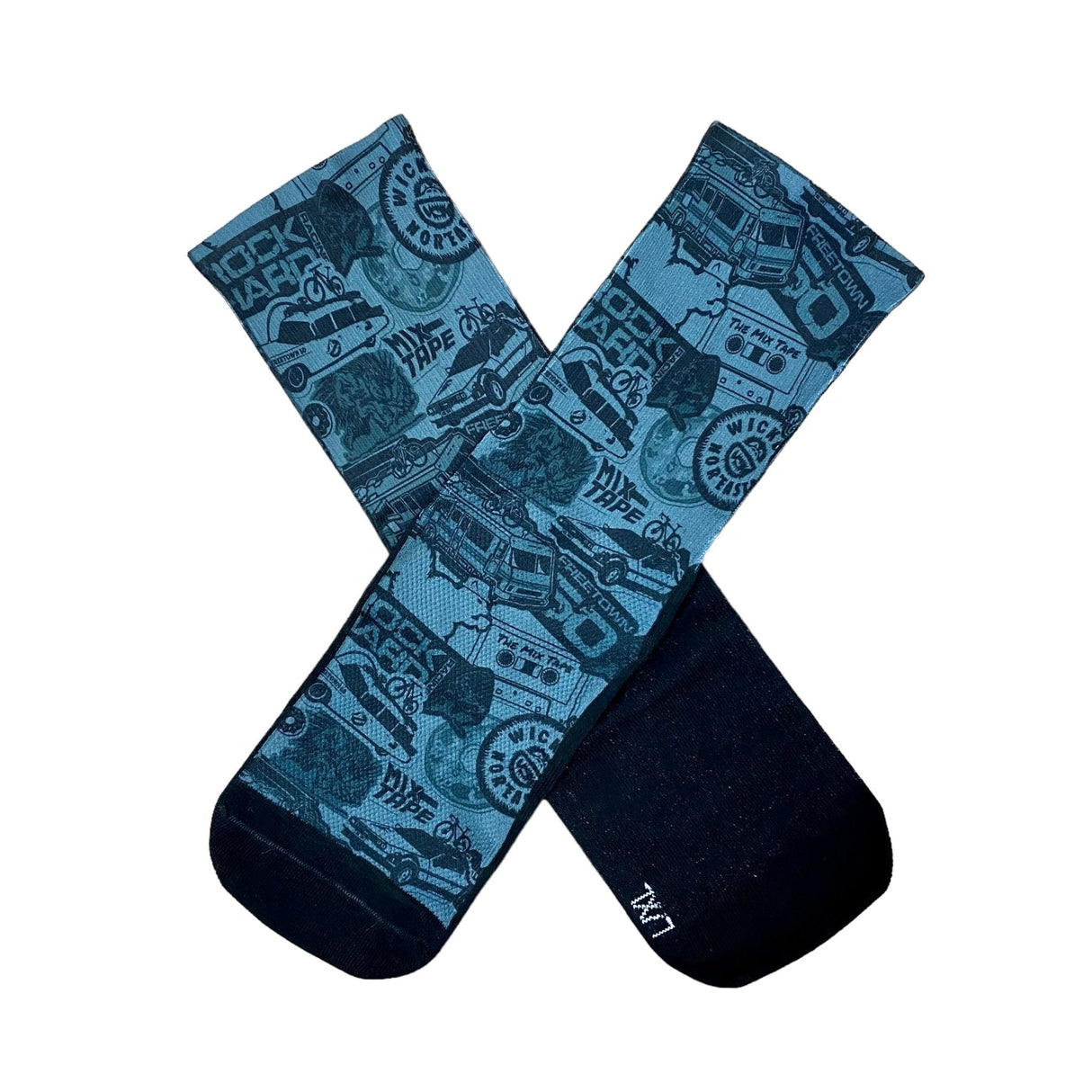RHR Sticker Pack SUB6 6" Socks