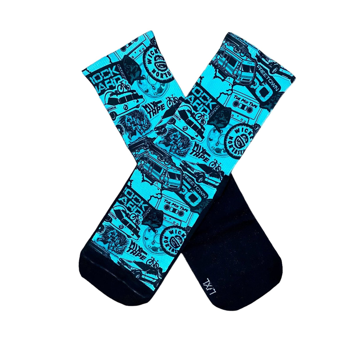 RHR Sticker Pack SUB6 6" Socks