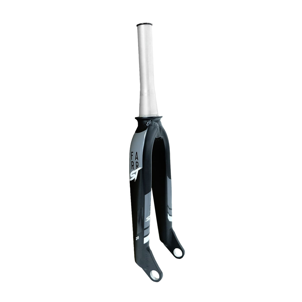 EXL20 20" BMX Fork, Tapered Steerer, 20mm Axle, Black