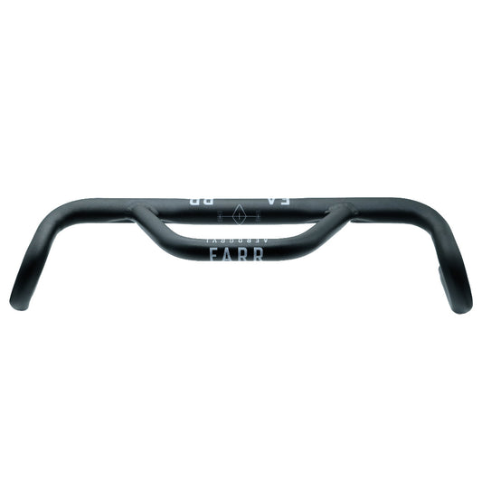 Ridefarr Aero Gravel Alloy Handlebar (31.8) 44cm - Black