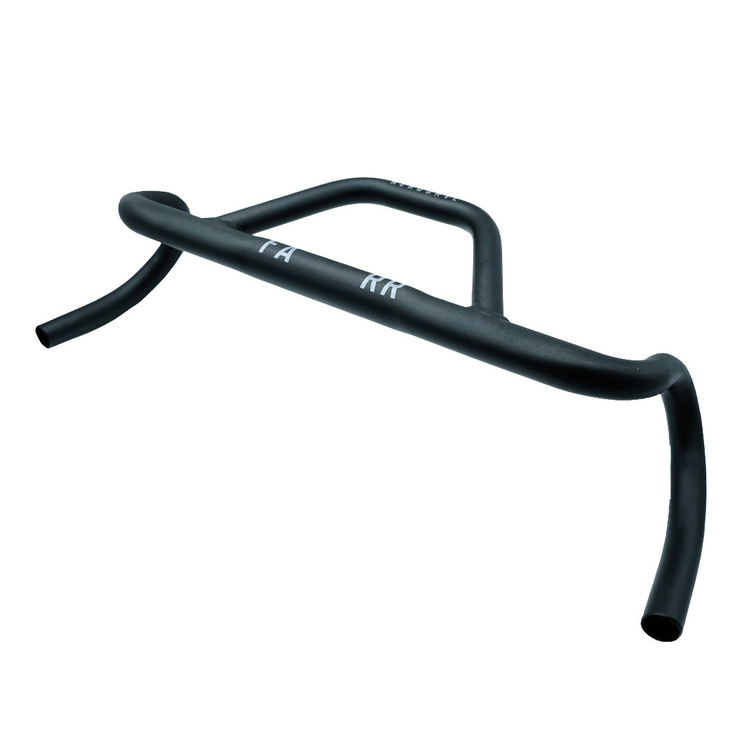 Ridefarr Aero Gravel Alloy Handlebar (31.8) 42cm - Black