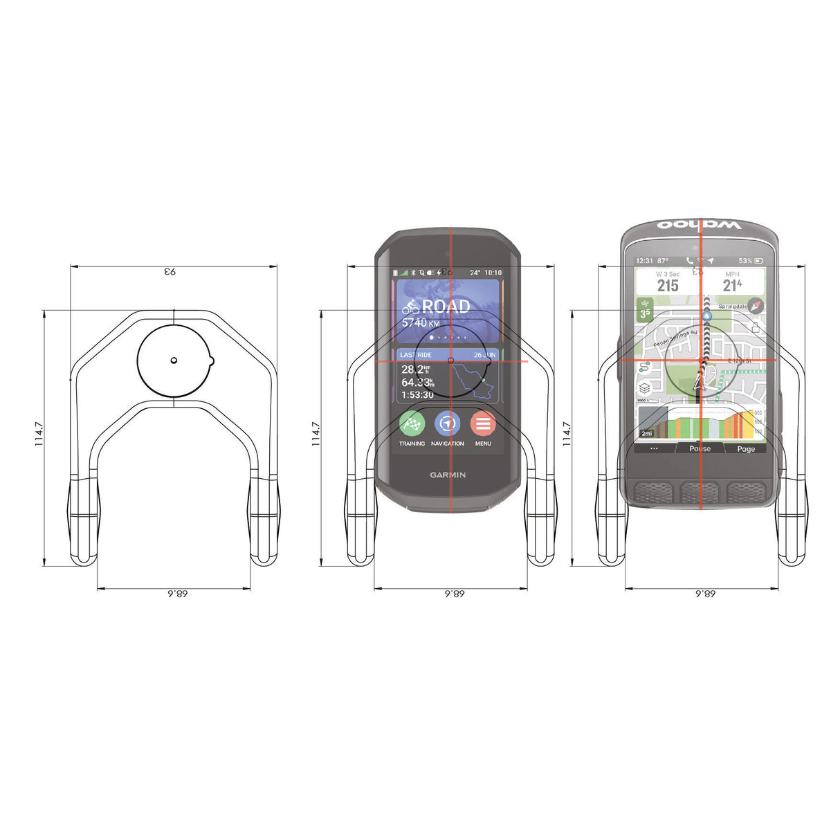 Carbon Aero GPS Bolt-On Handlebar, 31.8mm, Black