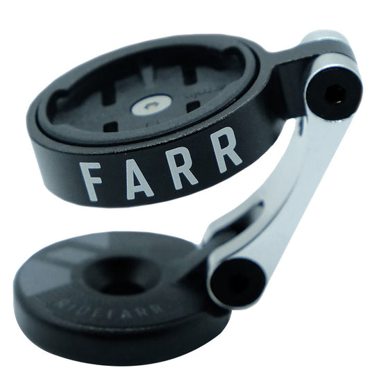 Ridefarr GPS Mount Top Cap Kit - Black