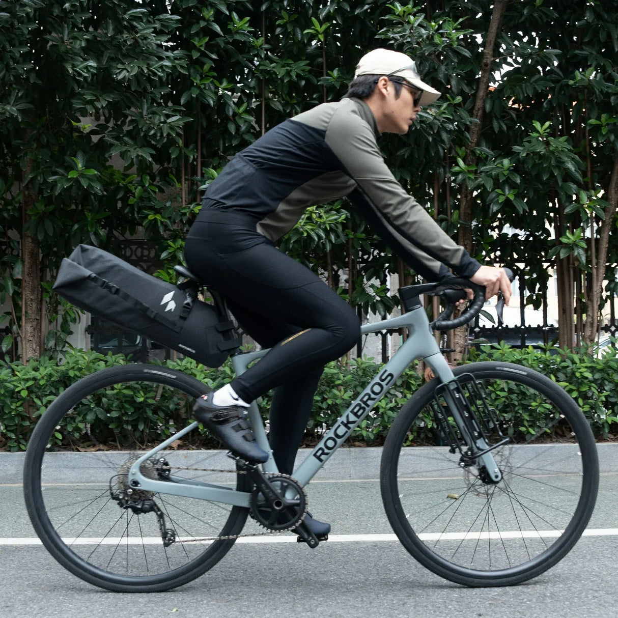 RideMate 100% Waterproof Bike Tail Bag 13L