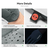 ROAD TO SKY Long Finger Elastic Interface® Cycling Gel Padded Gloves