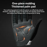 ROAD TO SKY Long Finger Elastic Interface® Cycling Gel Padded Gloves