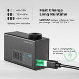 AS240 PRO Mini Electric Bike Pump