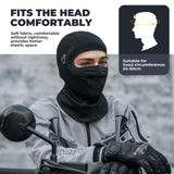 ROCKBROS Balaclava Ski Mask, Thermal Full Face Cover, Windproof Neck Warmer