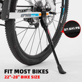 Adjustable Alloy Rear Mount Kickstand for 22"-28" Bikes