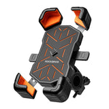ROCKBROS Bike Phone Holder Mount Clamp 360 Rotatable Motorcycle Mount