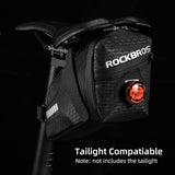 ROCKBROS Bike Saddle Bag Under Seat 1.5L Cycling Accessories Storage Pouch