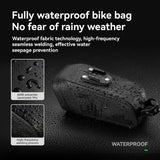 ROCKBROS Bike Saddle Bag Waterproof with Brake Sensor Tail Light