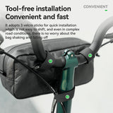 Sustainable Eco-Friendly Bike Front Bag 1.5L
