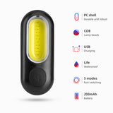ROCKBROS COB Mini Rear Light Dual Light Colors