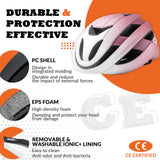 LK-12 Flowing Light Cycling Bike Helmet