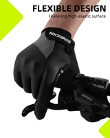 ROCKBROS Cycling Gloves for Men Women Breathable Gel Pad Road Mountain Bike Gloves
