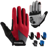 ROCKBROS Cycling Gloves for Men Women Breathable Gel Pad Road Mountain Bike Gloves